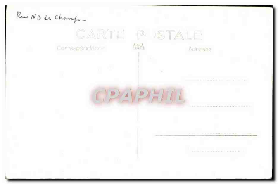 CPM Nd des Champs — Rückseite