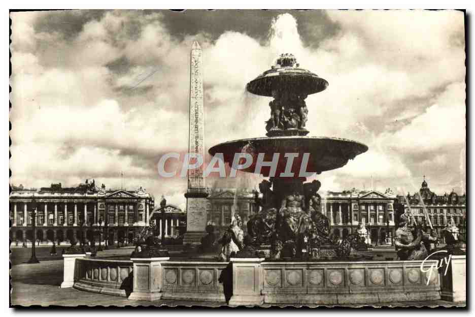 CPA Paris Et Ses Merveilles Place de la Concorde Obelisque