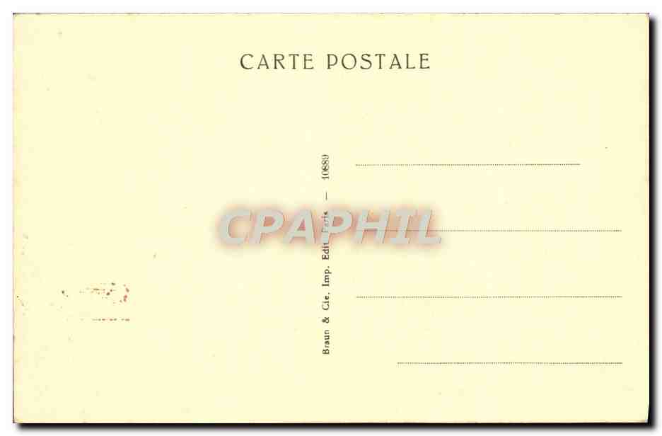 CPA Musee Du Luxembourg Constant Troyon Boeufs se rendant au labour Effet du amtin — Verso