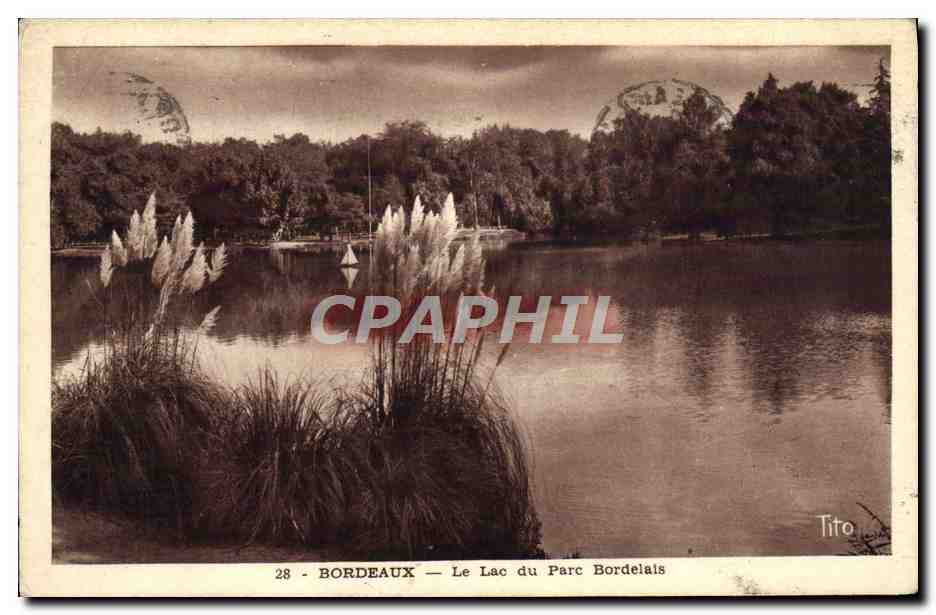 CPA Bordeaux Le Lac du Parc bordelais