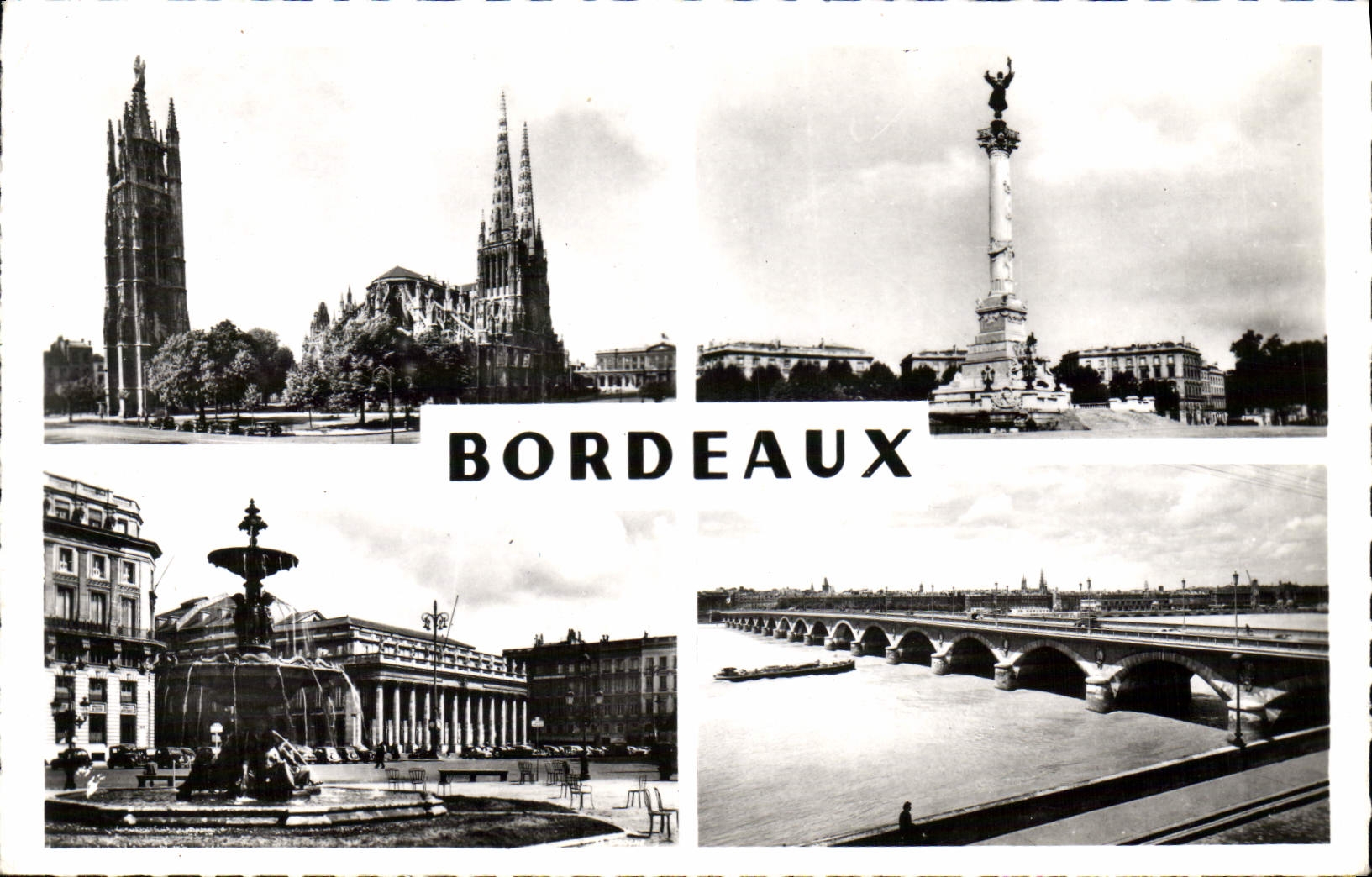 CPM Bordeaux Souvenir