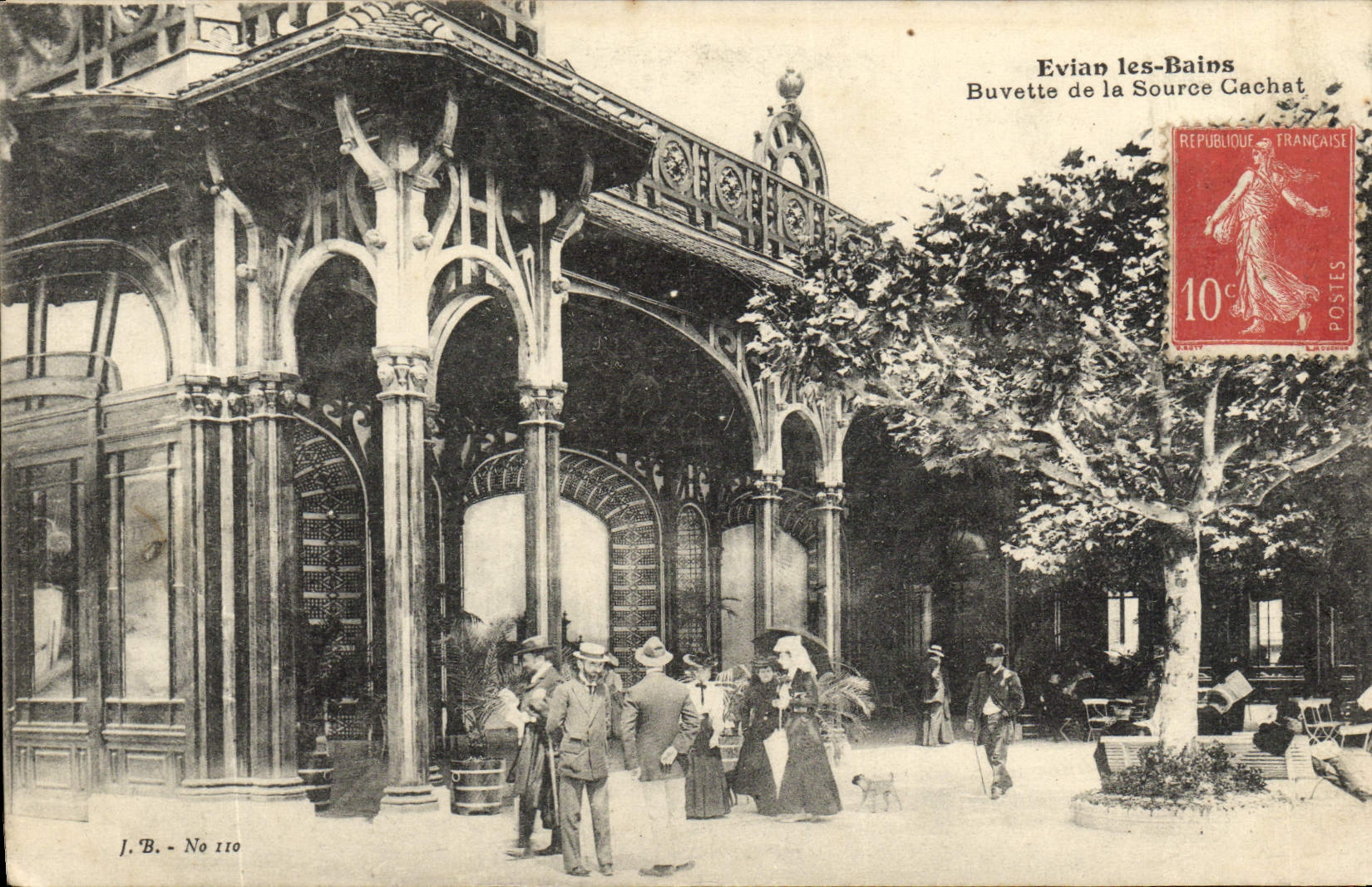 Evian-les-Bains — Buvette de la Source Cachat — J.B. No 110