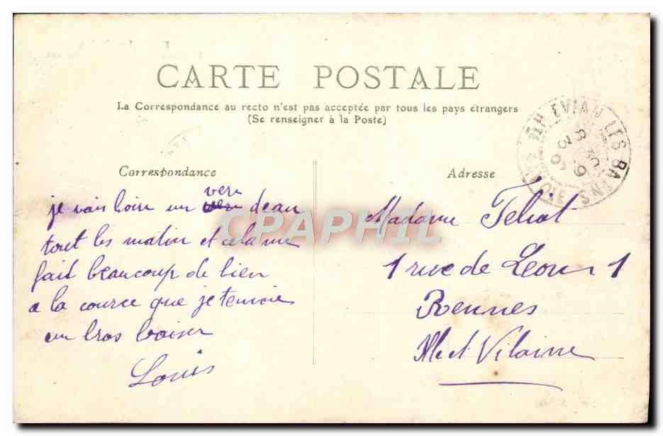Evian-les-Bains — Buvette de la Source Cachat — J.B. No 110 — Reverso