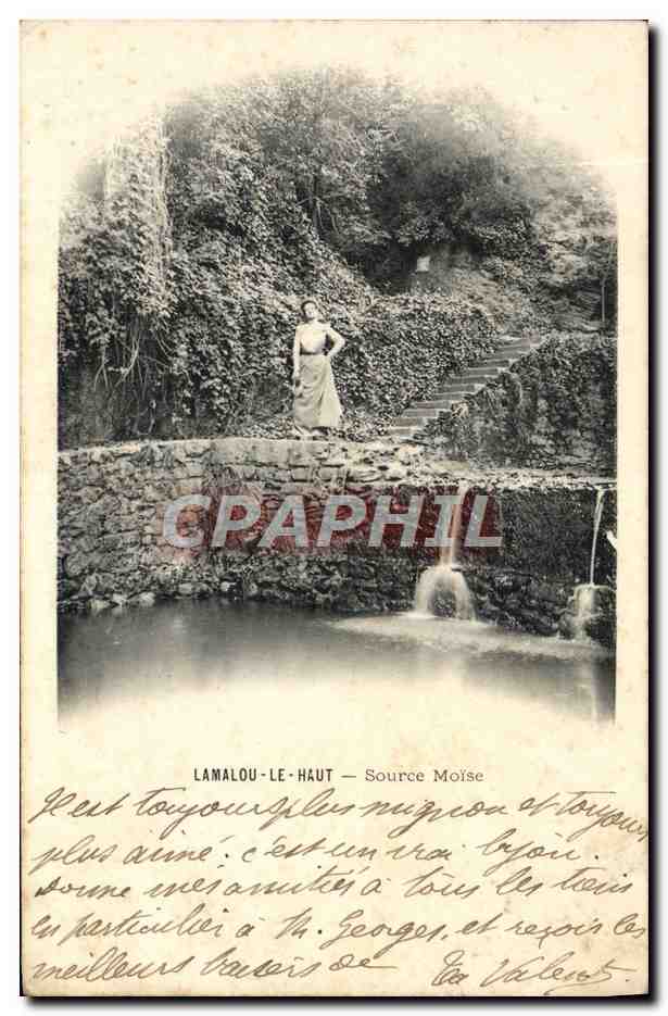Lamalou-le-Haut — Source Moïse — éditeur non identifié
