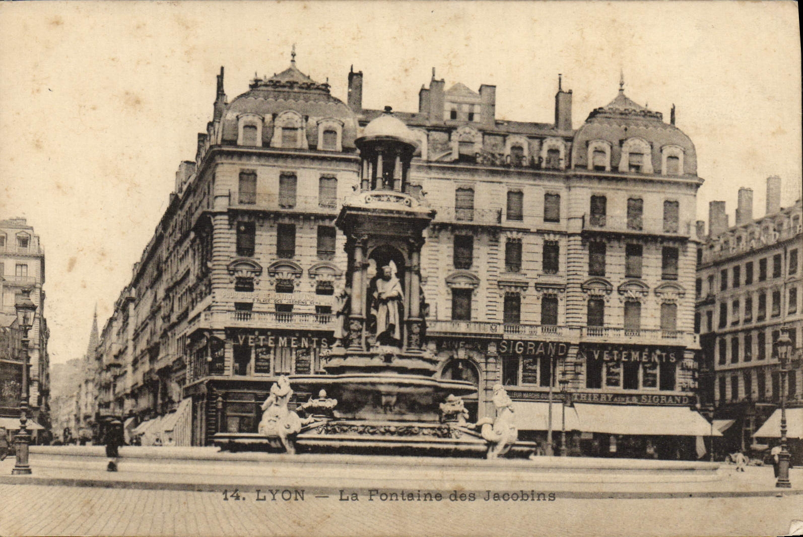 CPA Lyon La Ponteine des Jaoobins