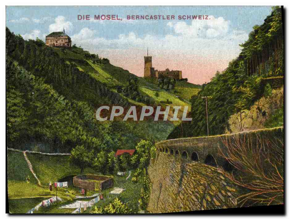 CPA Die Mosel Berncastler Schweiz