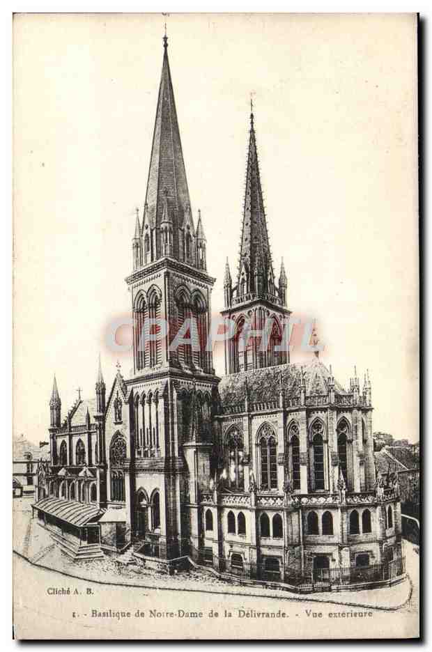 CPA Basilique de Notre Dame de la Delivrande 