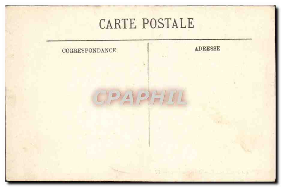CPA La Rochelle Sorte du Port Bateau — Back