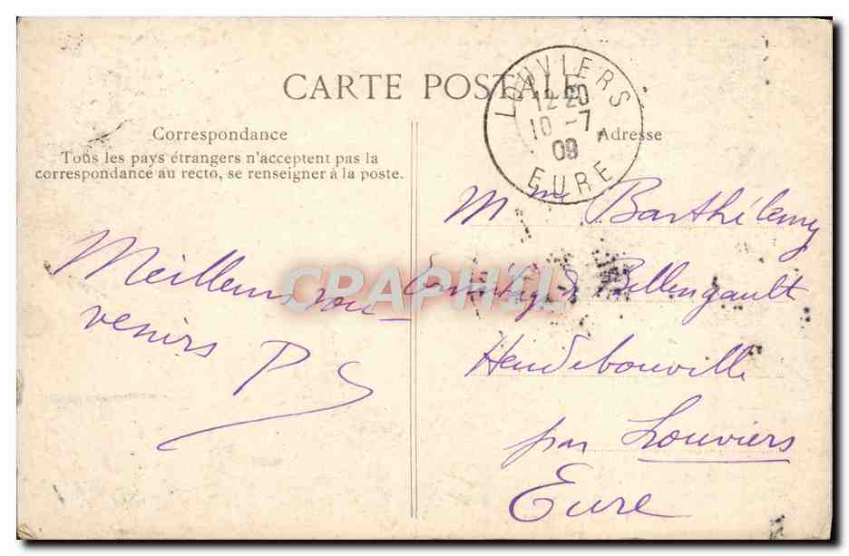 Saint-Nectaire-le-Haut — Les Villas et l'Église — L'Auvergne pittoresque — Rückseite