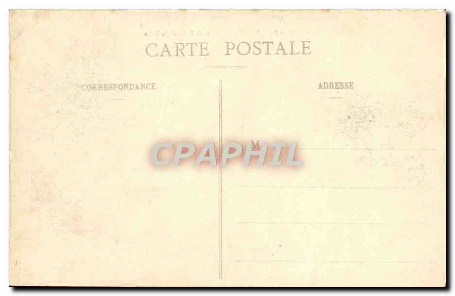 CPA Rouen Place De l'Hotel De Ville — Verso