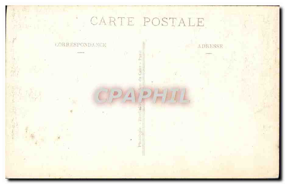 CPA La Grande Guere Pargny Sur Saulx Ville Detruite Par l'Armee Du Kronprinz Militaria  — Back
