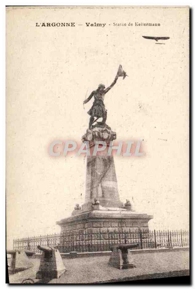 L'ARGONNE — Valmy — Statue de Kellermann - Anverso