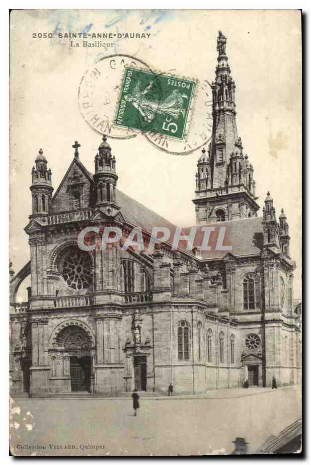CPA Saint Anne d'Auray La Basilique