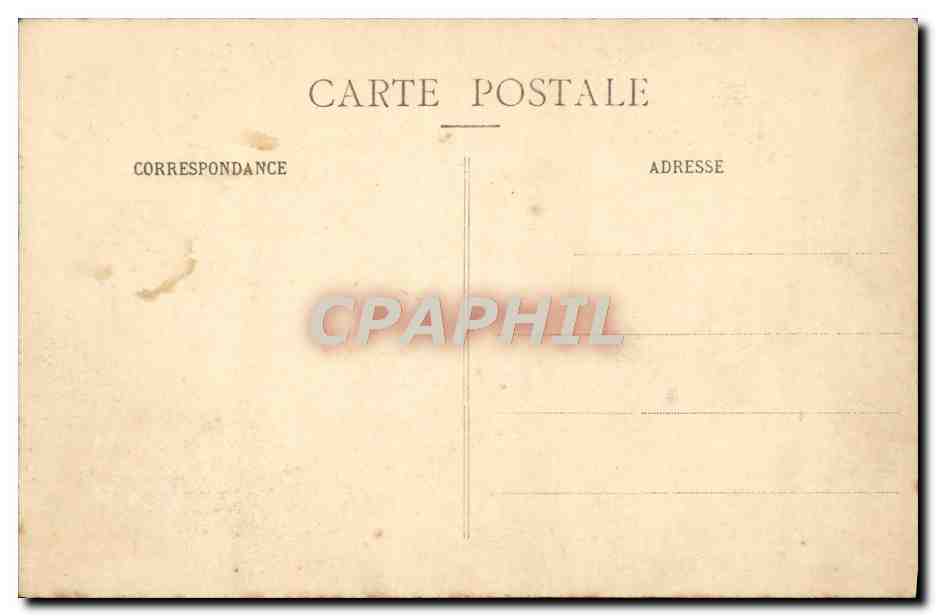 CPA Angers Jardin Du Mail Vue Generale A Vol D'Oisrau — Rückseite