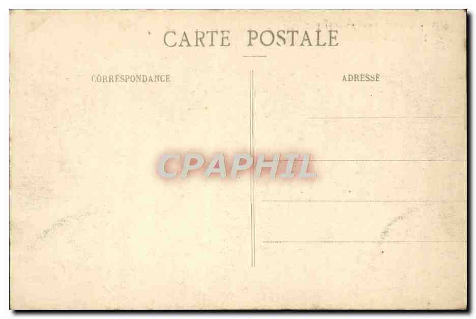 CPA Angers Place Du Ralliement Theatre Et Le Grand Hotel — Rückseite