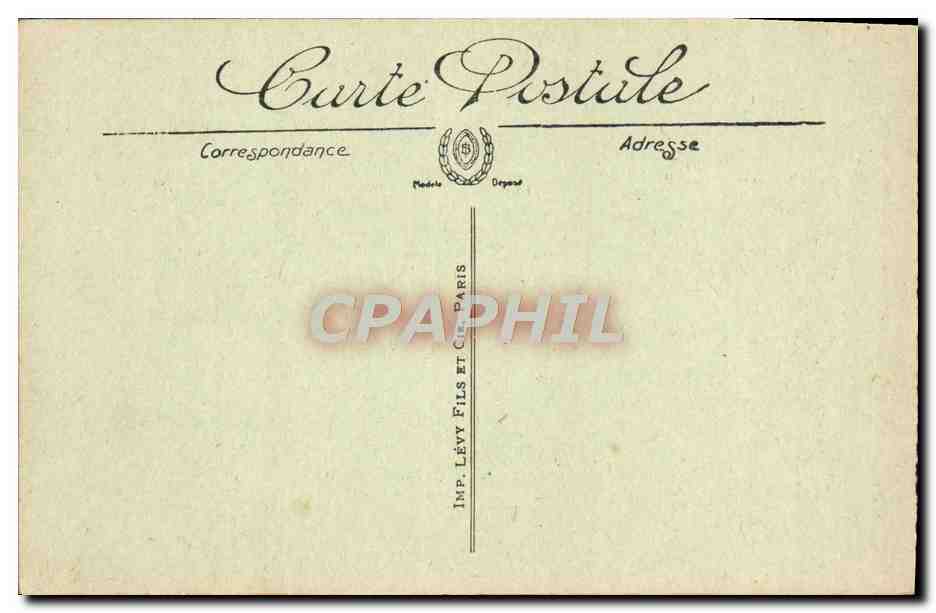 Saint-Malo — El Sepulcro de Chateaubriand — LL. — Reverso