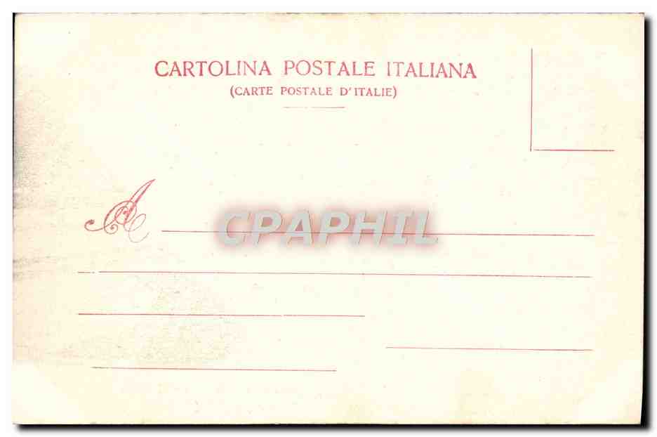 CPA Ventimiglia Ponte Sul Fiume Roia E Parte Della Citta Antica — Rückseite