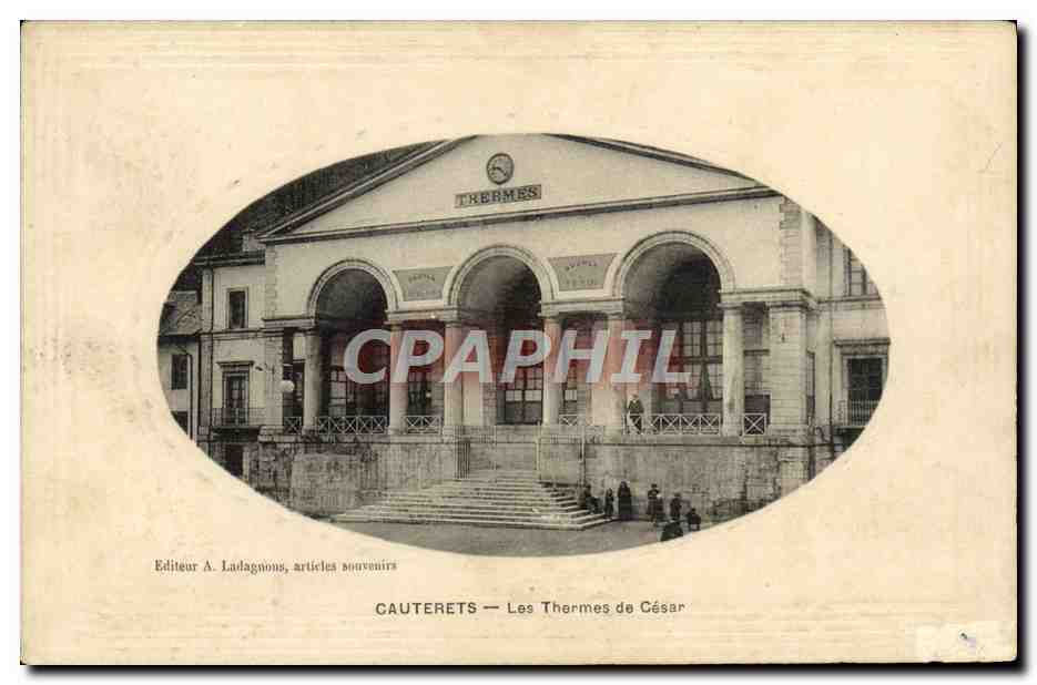 CPA Cauterets Les Thermes De Cesar