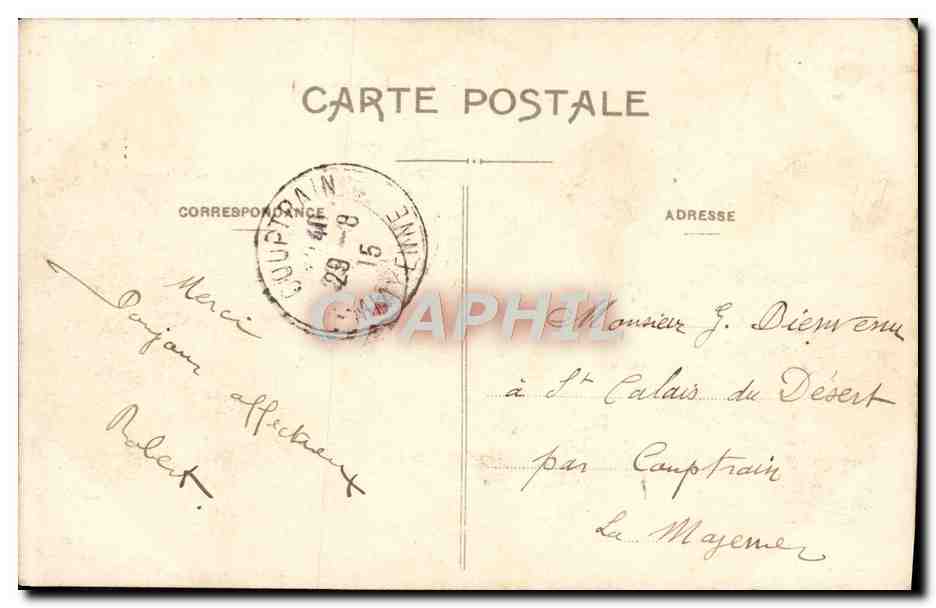 CPA Laval Le Pont Neuf Et Le Viaduc — Rückseite