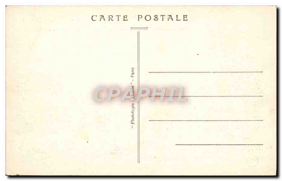 St-Germain-en-Laye - Le Château - L'Église - La Gare — 'L'Amour et la Folie' de Darbefeulle — Verso