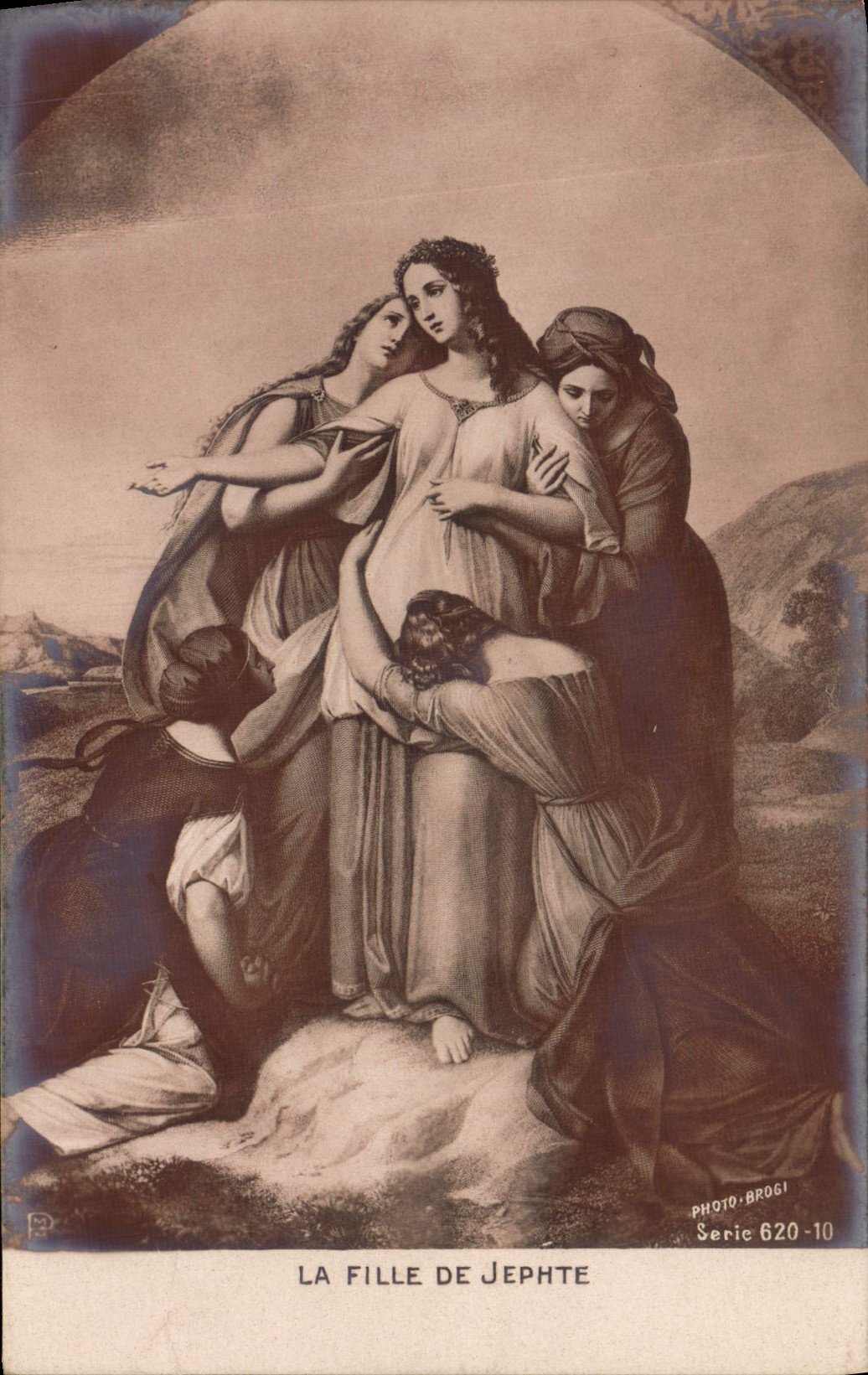 CPA La Fille De Jephte