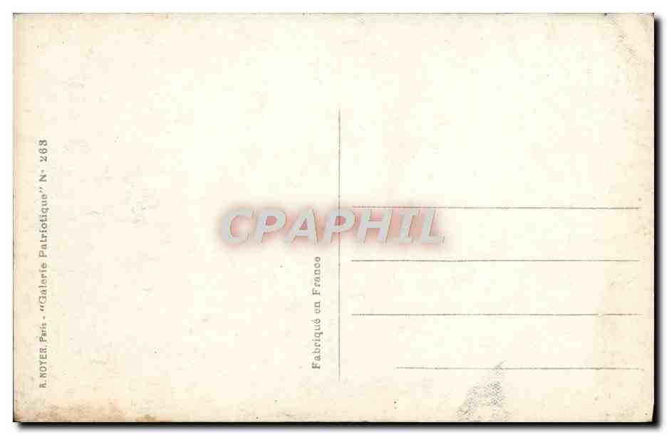 CPA D'Apres l'Illustration L'Espion Militaria — Verso