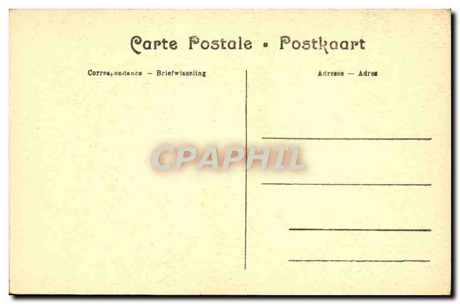 CPA Anvers Eglise St Jacques Rubens La Famille De l'Artiste — Verso