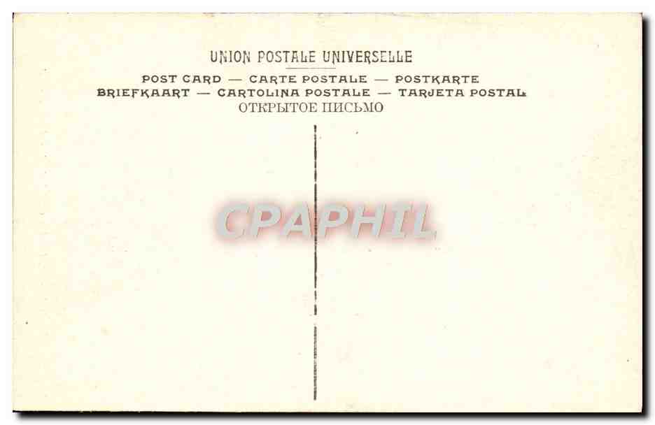 CPA Salon 1908 De La Gandara Portrait — Verso