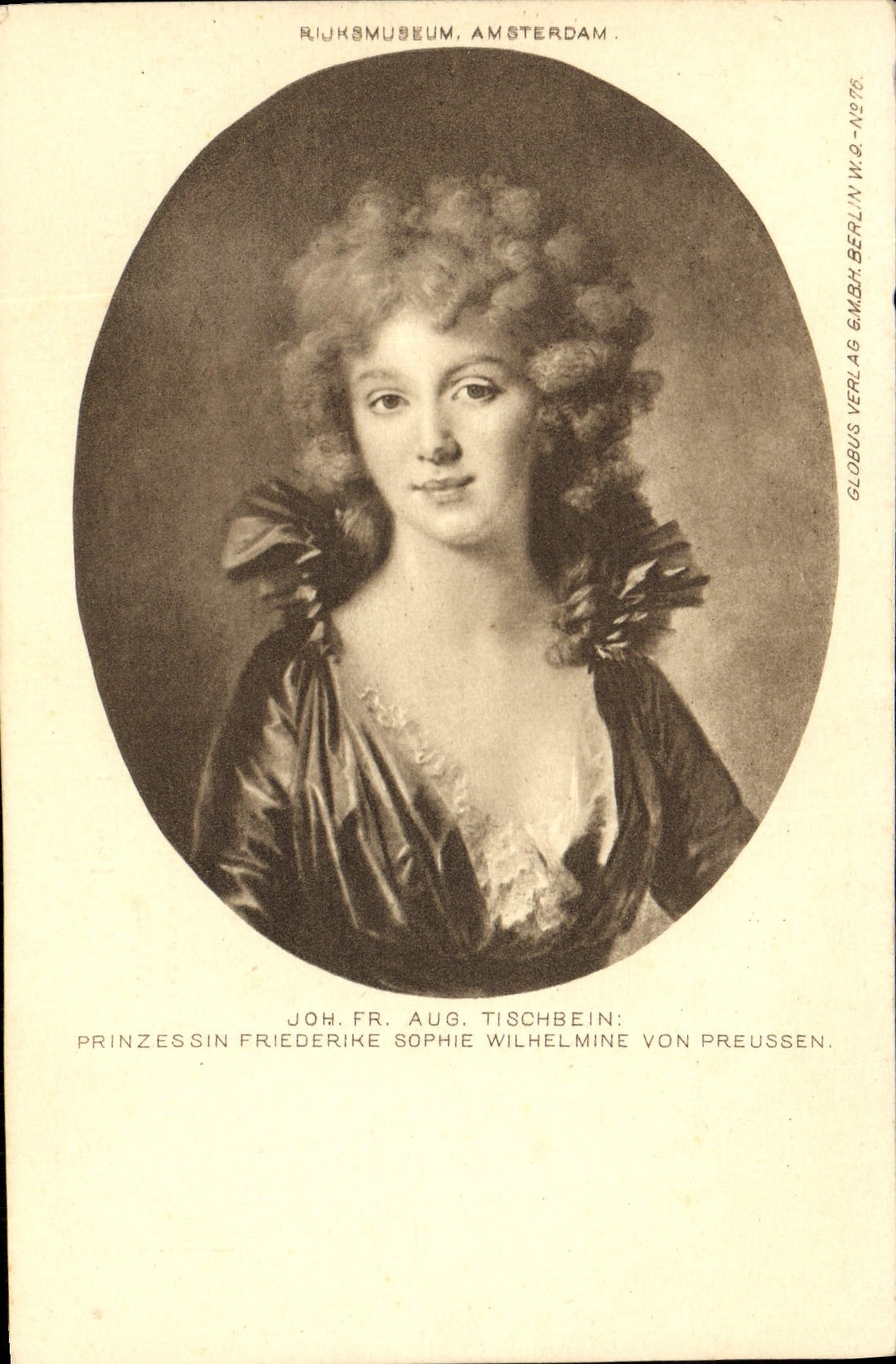 CPA Amsterdam Princesse Sophie von Preussen