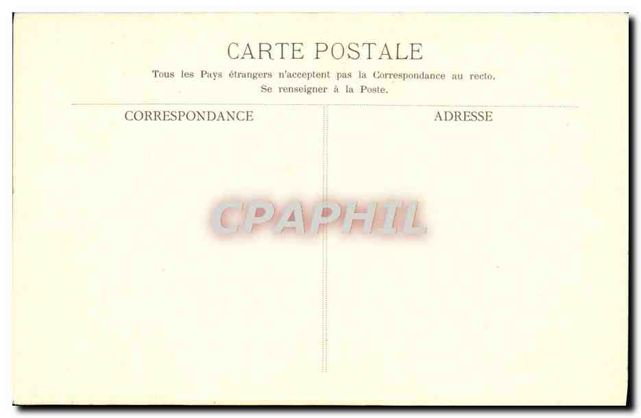CPA Musee Du Louvre Etude De Draperie — Verso