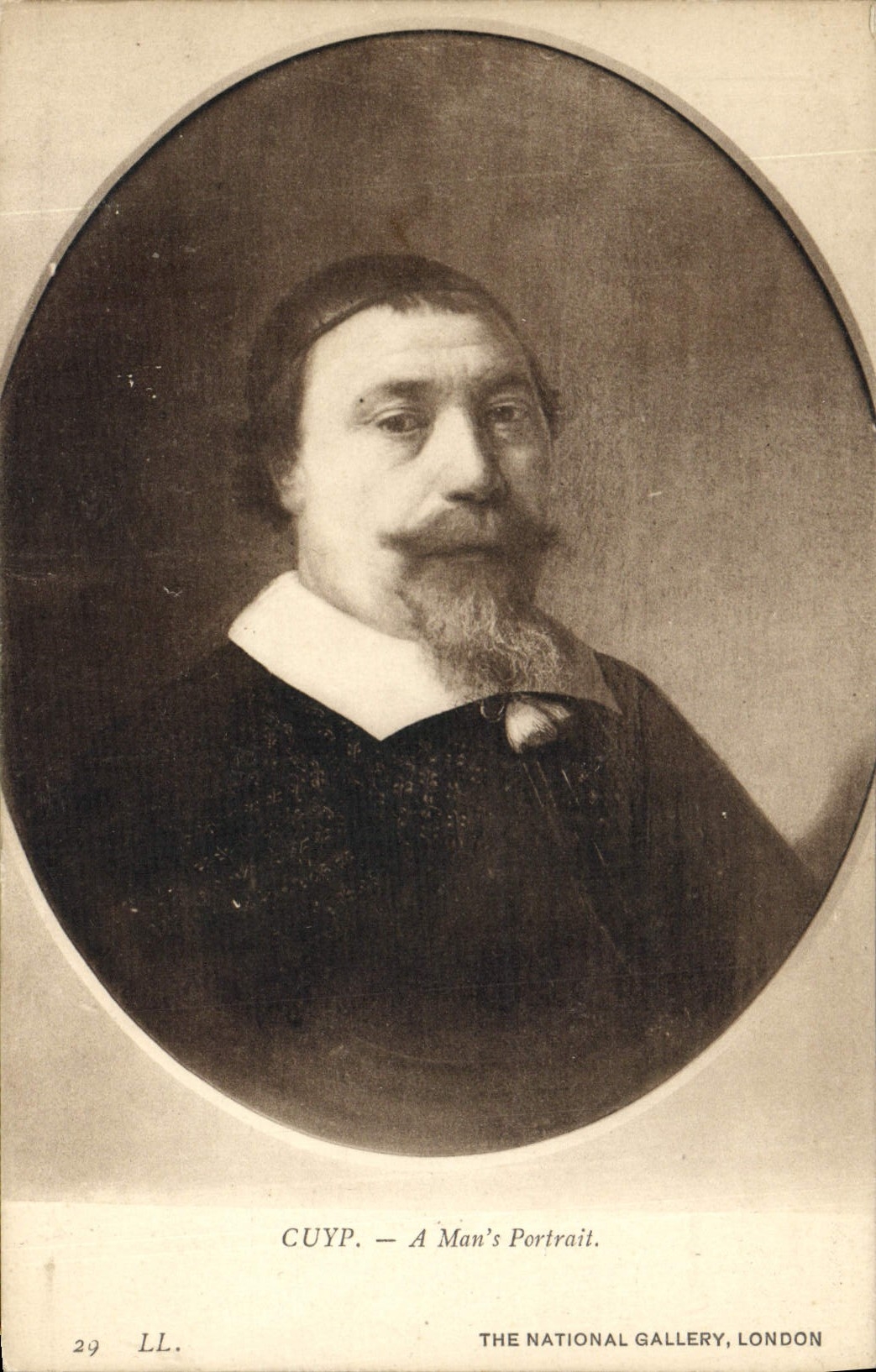 CPA Cuyp A Man's Portrait The National Gallery London