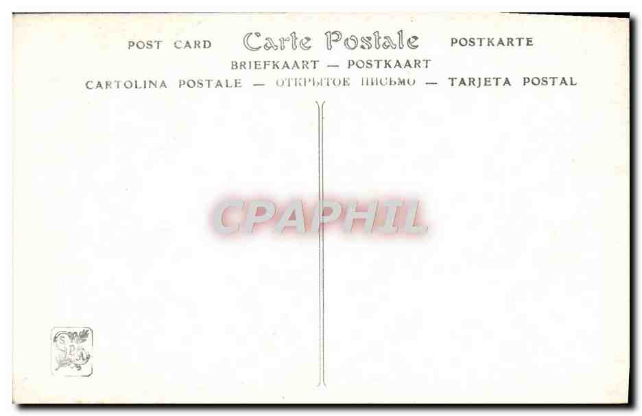 CPA Salon D'Hiver 1912 La Tosca Par Edouard Cabane — Verso