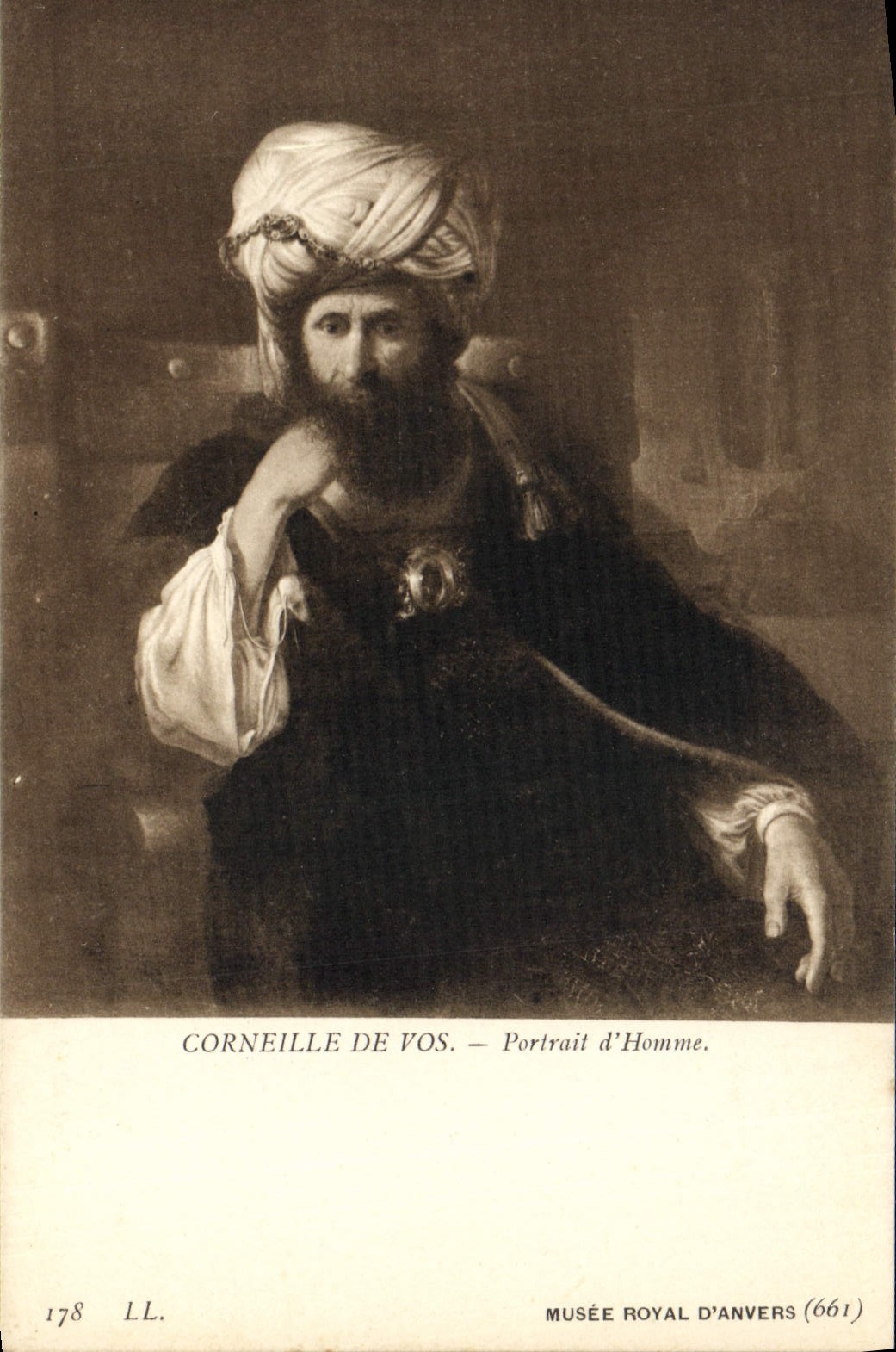Portrait d'homme — Corneille de Vos — Musée Royal d'Anvers (661)