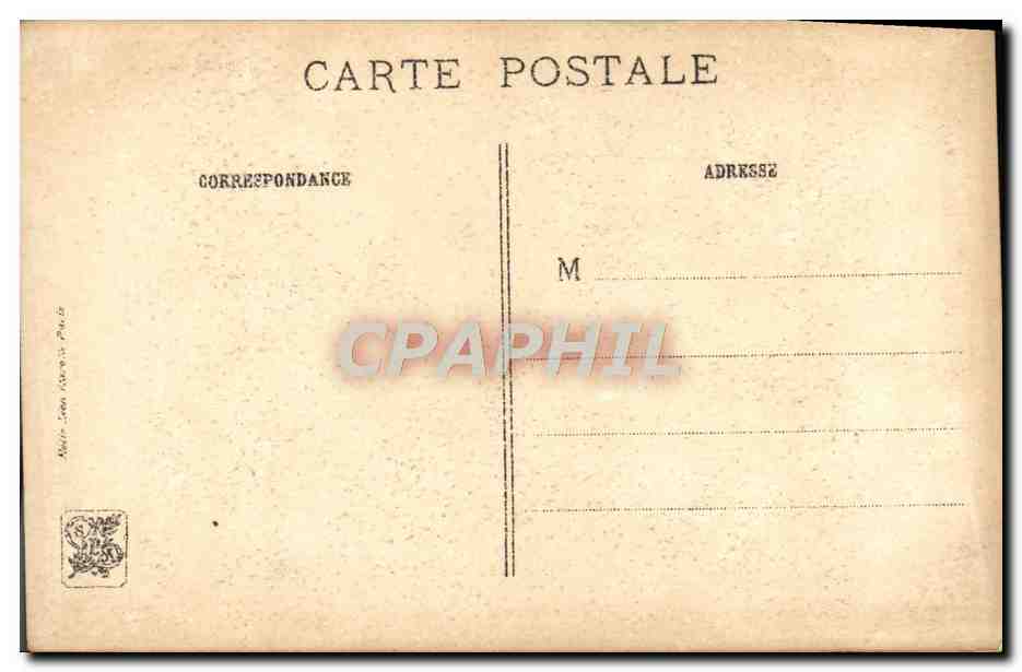 CPA M Q De La Tour Louis De Sylvestre — Verso