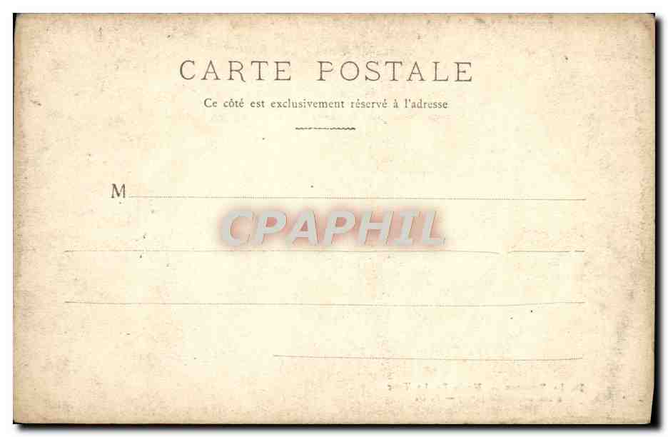 CPA Pastels De La Tour Saint Quentin De la Reyniere  — Verso