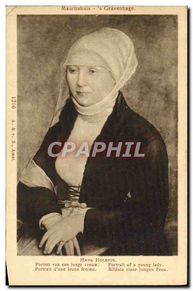 CPA Mauritshuis Gravenhage Hans Holbein