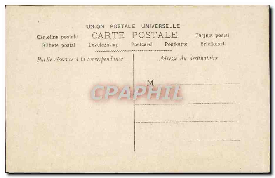 CPA Musee Carnavalet Comte Du Portrait De Mme de Sevigne — Rückseite
