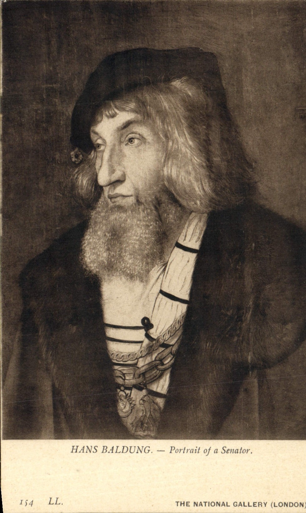 CPA Hans Baldung Portrait Of A Senator The National Gallery London