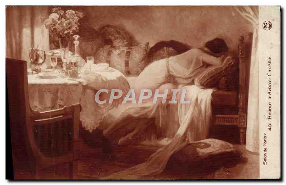 CPA Salon De Paris Barbut d'Avray Chagrin