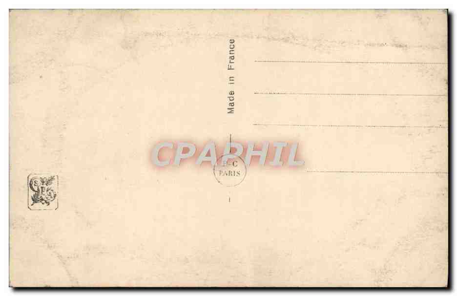 CPA Salon De Paris Barbut d'Avray Chagrin — Verso