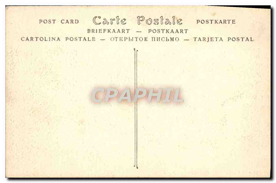 CPA Nantes La Prefecture — Verso