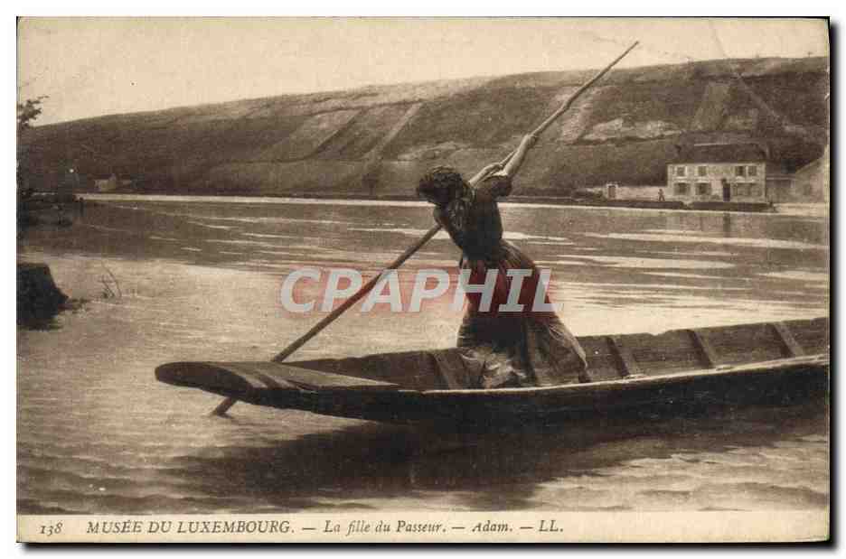 CPA Musee Du Luxembourg La Fille Du Passeur Adam