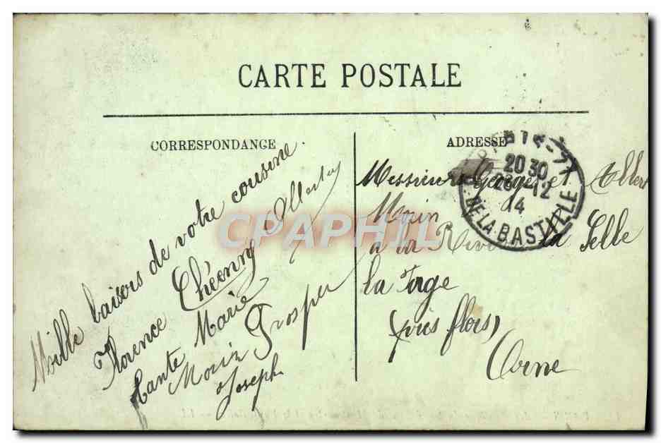 CPA Paris La Basilique Du Sacre Coeur De Montmartre Et Le Funiculaire Cloche  — Rückseite