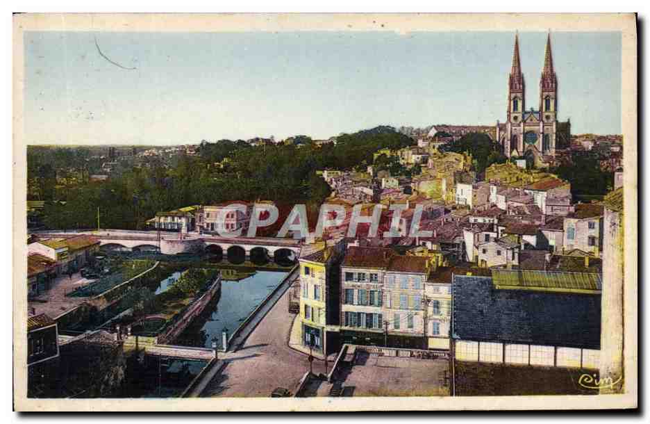 CPA Niort Quai Cronstadt Et Vue Generale