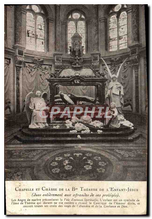 CPA Chapelle Et chasse De La Therese De L'Enfant Jesus