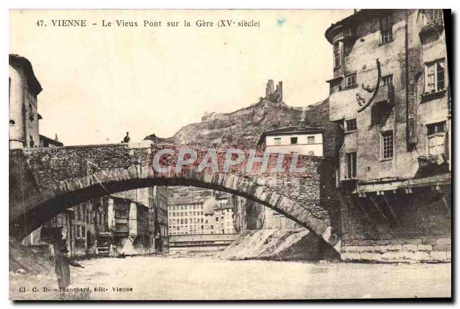 CPA Paris Le Vieux Pont sur La Gere