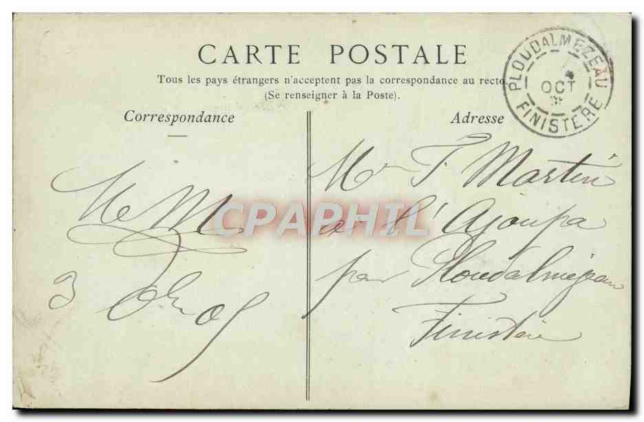 CPA Nantes Le Pont De La Belle Croix — Verso
