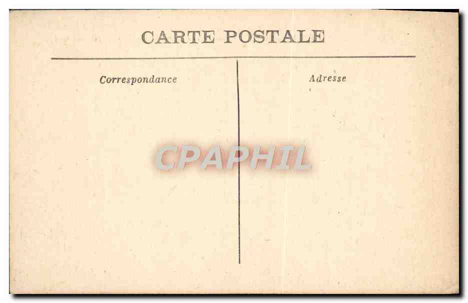 CPA Petit Noviciat Des Missions Francaises d'Orient Petit Castelet Pres Tarascon Facade Sud — Rückseite