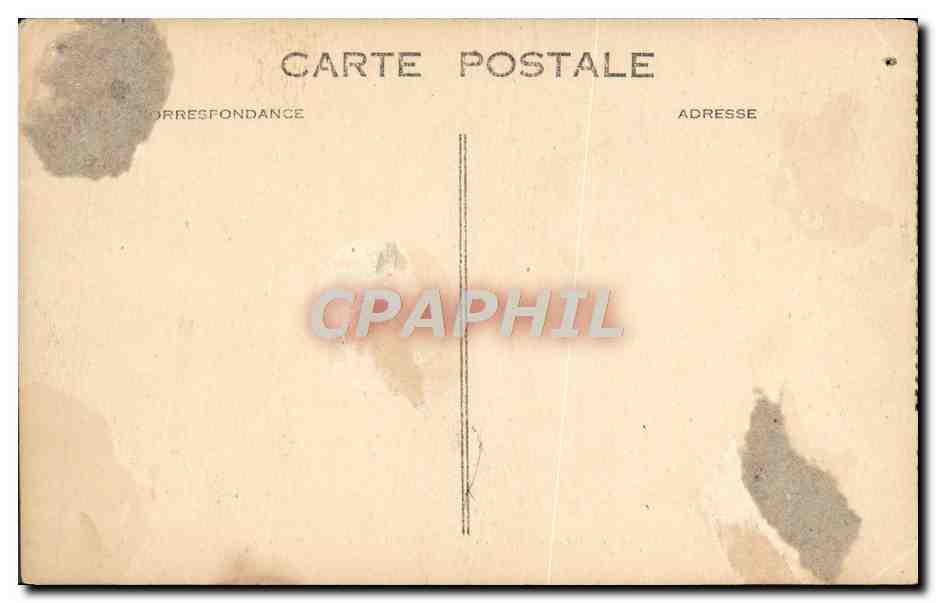 CPA Le Havre La Touraine Sortant Du Port Bateau Paquebot — Rückseite