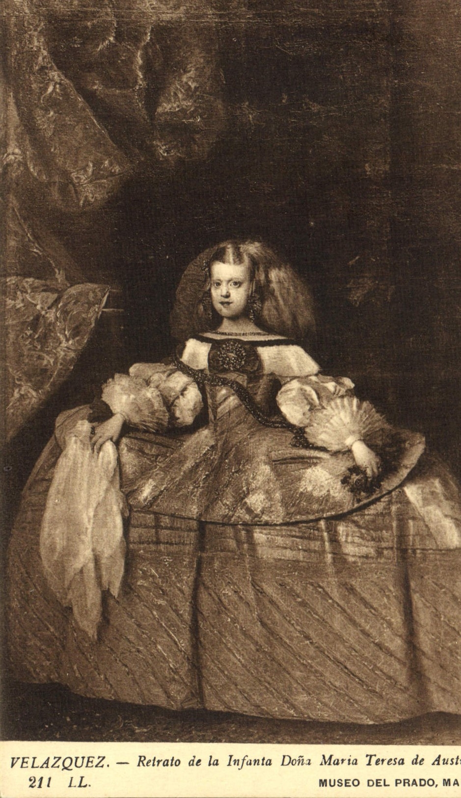 CPA Velazquez Retrato De La Infanta Dona Maia Teresa De Museo Del Prado Madrid